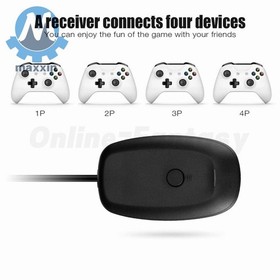 For Microsoft Xbox 360 Wireless Controller USB Game Receiver Adapter PC Windows