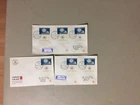 Three ATOMIC REACTOR Israel fdc with one,two and three stamps.Two fdc are regist
