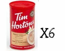 Tim Hortons French Vanilla Cappuccino Mix 454g x6 Pack Instant Coffee Drink