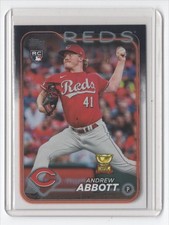 2024 Topps / Andrew Abbott Rookie Cincinnati Reds #214