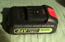 24V Apiuek Lithium Battery Replacment Li-ion Power Share String Trimmer