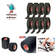 8 Tesa PET Cloth High Heat Electrical Tape for Wire Harness, Cables for Autom...