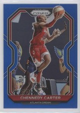 2021 Panini Prizm WNBA Blue Prizm 105/149 Chennedy Carter #49 p6a
