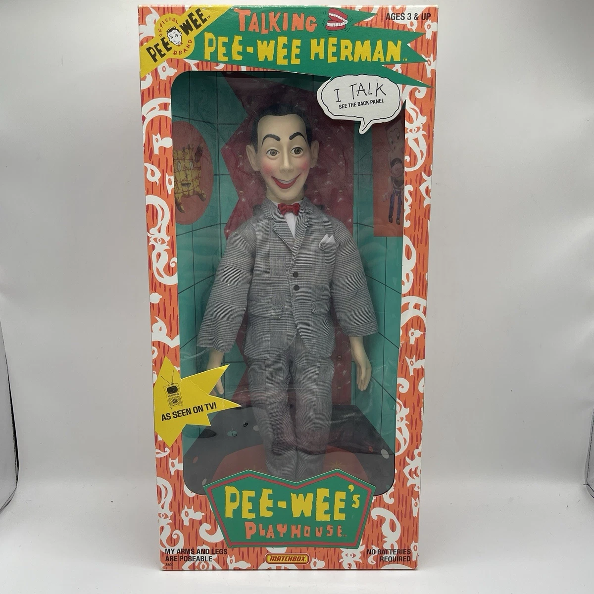 TV Character/Cartoon Pee-wee Herman with Vintage Action Figures