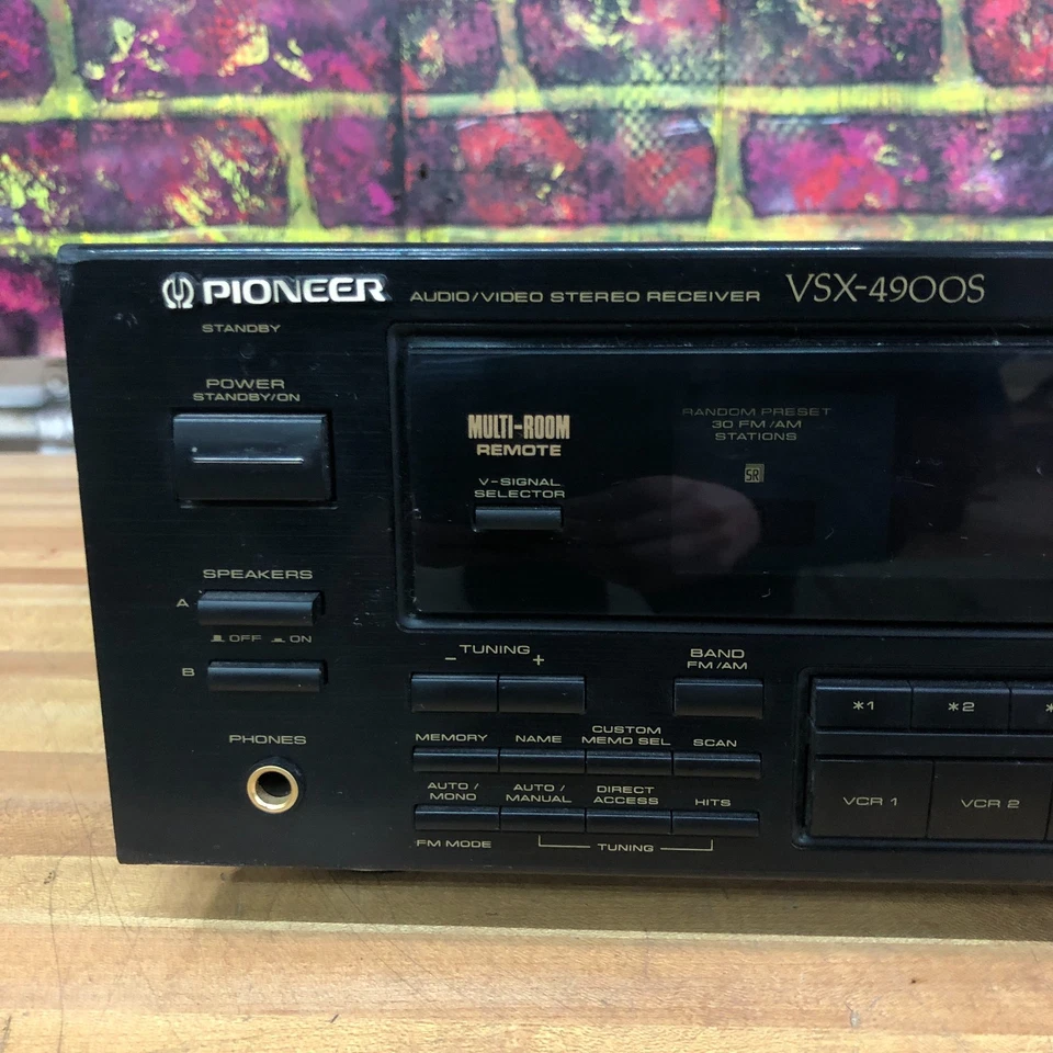 VTG PIONEER VSX-4900S Receiver, Dolby Pro Logic 5ch, No Remote Tested From Japan - Image 2 of 4