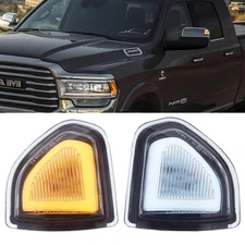 Jinfili Switchback LED Side Mirror Turn Signal & Running Light Assembly Compa...