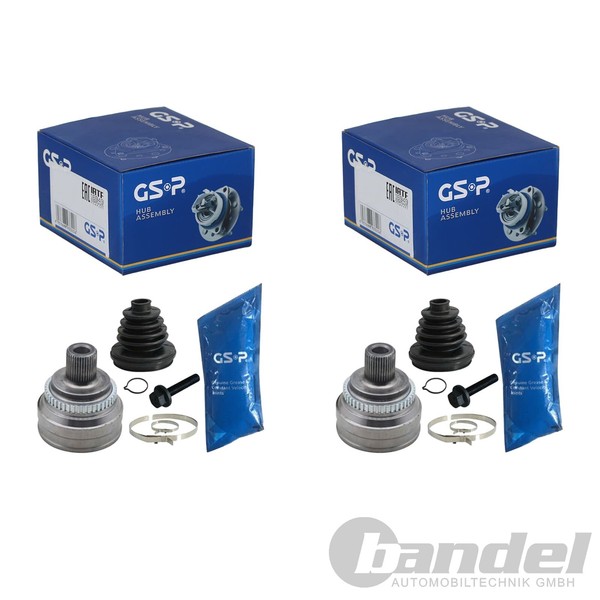 2X Gsp Antriebswellengelenk Satz Radseitig Passend FüR Audi 100 200 80 A6-image