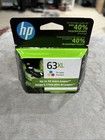 HP 63XL High Yield Tri-color Ink Cartridge Genuine OEM (F6U63AN) EXP 3/2023