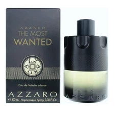 Azzaro The Most Wanted for Men 3.4 oz Eau de Toilette Intense Spray AUTHENTIC