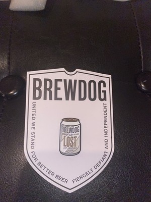 Brewdog Pin Anstecker - Lost Lager Can, nagelneu, auf Karte