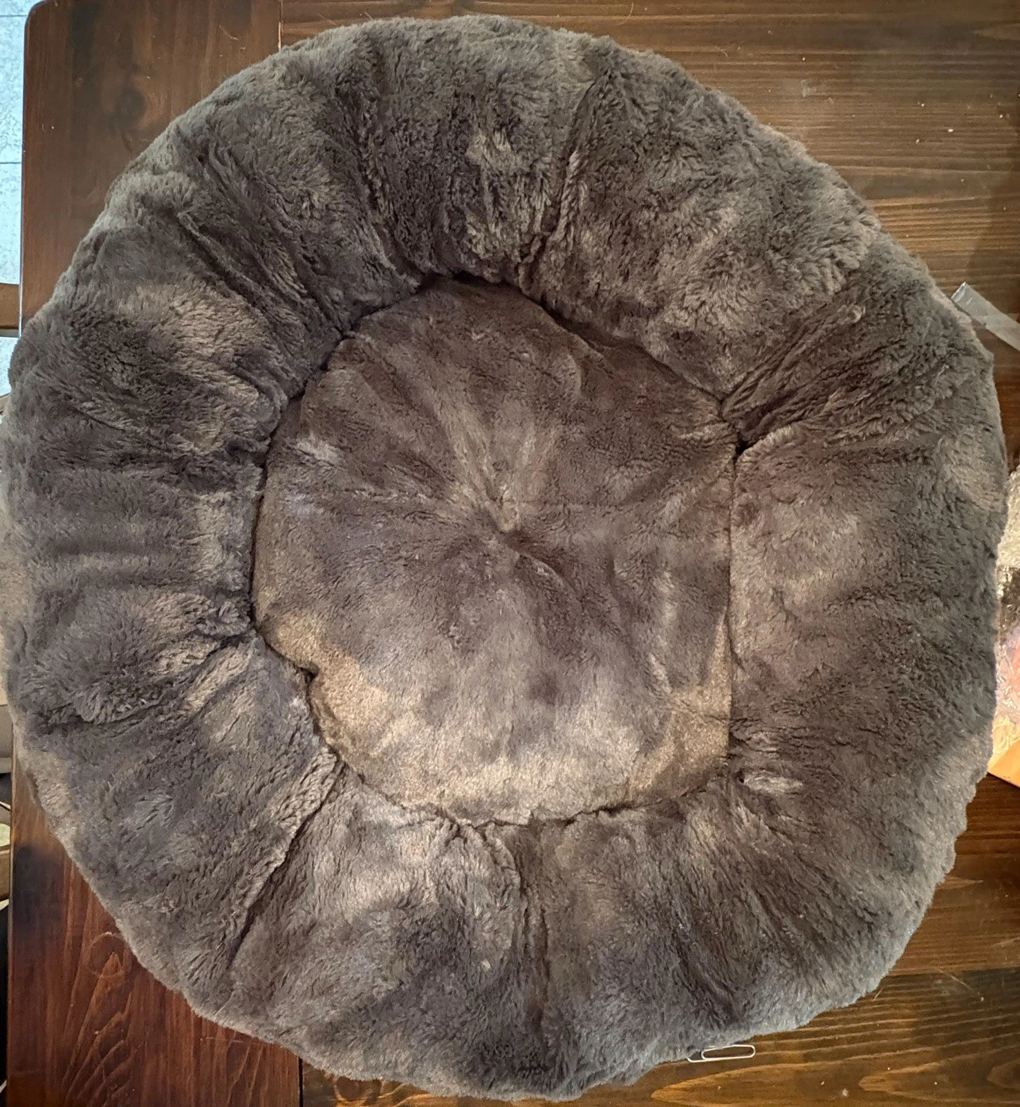 Original Calming Donut Dog Bed for Small Dogs up to 25 lbs Best Friends By Sheri