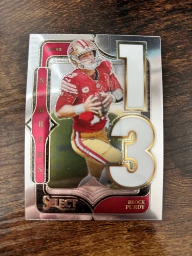 2024 Panini NFL Select Brock Purdy By The Numbers 13 San Francisco 49ers #22