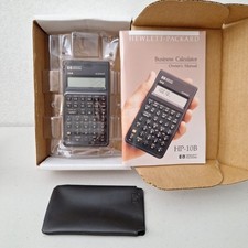 HP Hewlett Packard HP 10B BUSINESS FINANCIAL CALCULATOR New, Rare, Sealed,