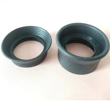 2PCS 29-31mm / 31-33mm Telescope Microscope Eyepiece Rubber Eye Cup Eye Shields
