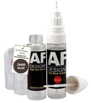 Lackstift für Jeep RUW Walnut Brown Metallic Klarlack schnelltrocknend Tupflack