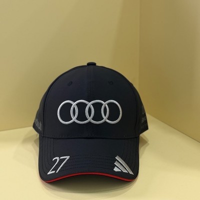 Audi Black Revolut F1 Team Racing No. 27 Casual Adjustable Sports Baseball Cap