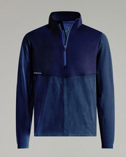 New Zero Restriction HEX 1/4 Zip Pullover NAVY/ULTRAMARINE L1139- Pick Size