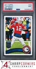 2011 TOPPS #400 TOM BRADY PATRIOTS RED JERSEY PSA 9