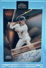 2026 Topps Chrome Black Chase Meidroth #CBA-CMA encased On Card Auto Orange /25