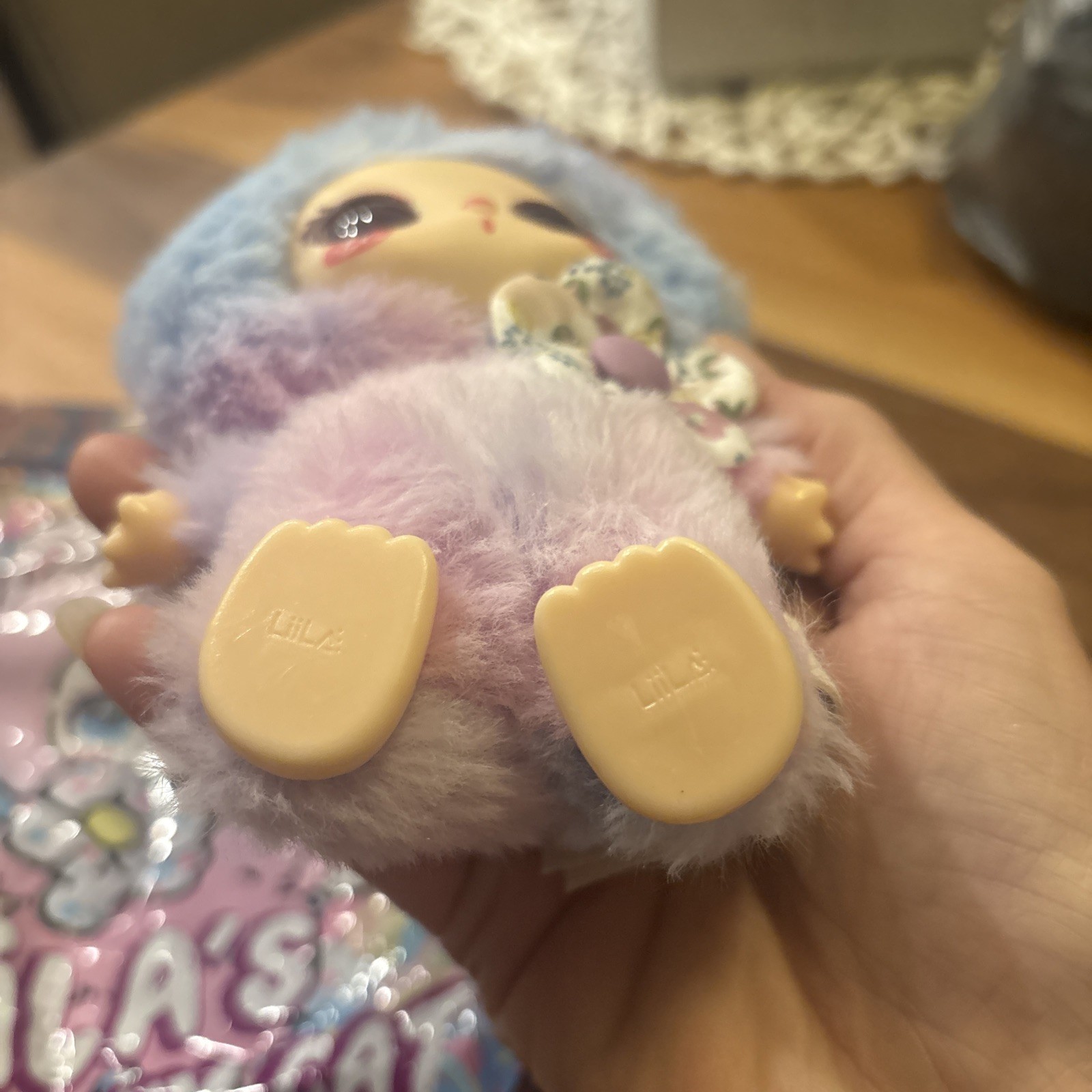 LIILA TOYS LIILAS Lucky CAT Individual Blind Box Plush Toy Figure H16CM(6.3in)