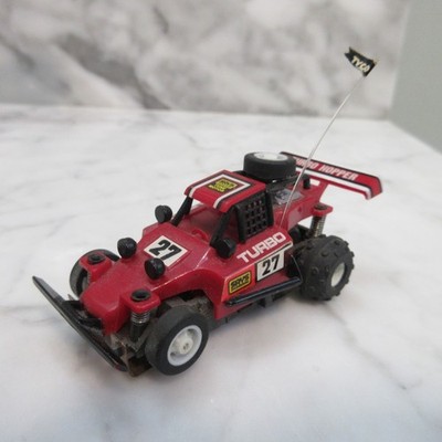 VTG TYCO Offroad Turbo Hopper #27 Burgundy HO Scale Slot Car (WD12-689)