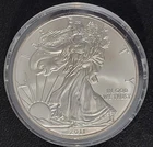2011 American Silver Eagle $1 Dollar 1 Oz 999 Silver Coin, Uncirculated, In Case