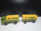 Lesney Matchbox Mercedes Benz Truck + Trailer Olive Green Military