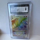 Pokémon Charizard VSTAR Rainbow Rare Holo CGC 9 174/172 Brilliant Stars Card