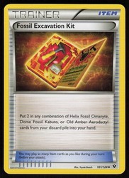 Fossil Excavation Kit 101/124 Fates Collide