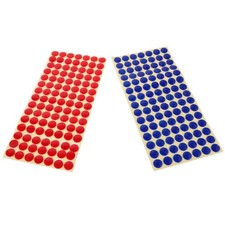 210 Pcs Bathroom Signs Hot and Cold Stickers Water Marking Labels