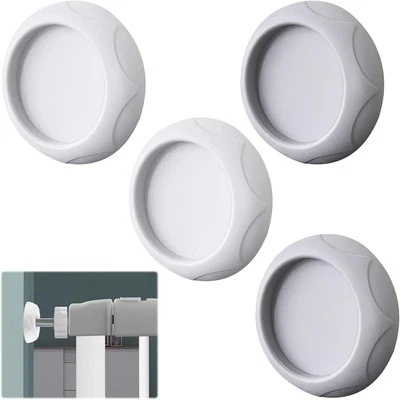 BRAND: EOPHMI Baby Gate Wall Protector 4pcs Stair Fittings Gates Protector...