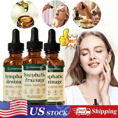 3PACK Organic - Lymphatic Drainage 59ml - Detox, Bloat Relief & Immune Support