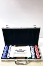 300 The Classic Collection Poker Chips Set Cardinal's Texas Hold'Em Kit No Chips