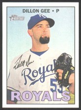 2016 Topps Heritage High Number Dillon Gee Kansas City Royals #691