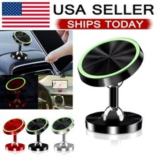 Universal Magnetic Car Mount Holder Stand Dashboard 360 Rotating For Cell Phone