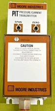 Moore Industries Pressure/Current Transmitter, Model PIT/3-15PSIG/4-20MA/117AC
