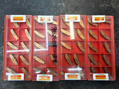 Qty 10 Sandvik N123 N123J1-0500-0002-CM Length 24,99mm 1125 Carbide Inserts