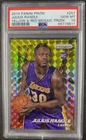 2014-15 Prizm JULIUS RANDLE Yellow & Red Mosaic Prizm PSA 10 #257 ? LOW POP HOT