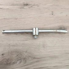 Craftsman =V= 8" Long 3/8" Drive Chrome Sliding T-Handle Breaker Bar USA