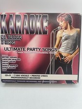 KARAOKE 24 TRACKS 3 DISCS ULTIMATE PARTY SONGS 12 VOCAL VERSIONS/12 INSTRUMENTAL