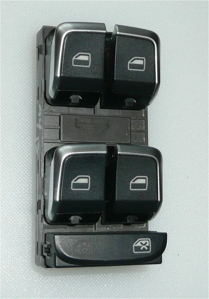 2007 - 2016 Audi A4 Quattro OEM Master Power Window Switch PN: 8K0 959 851 F - Image 3 of 4