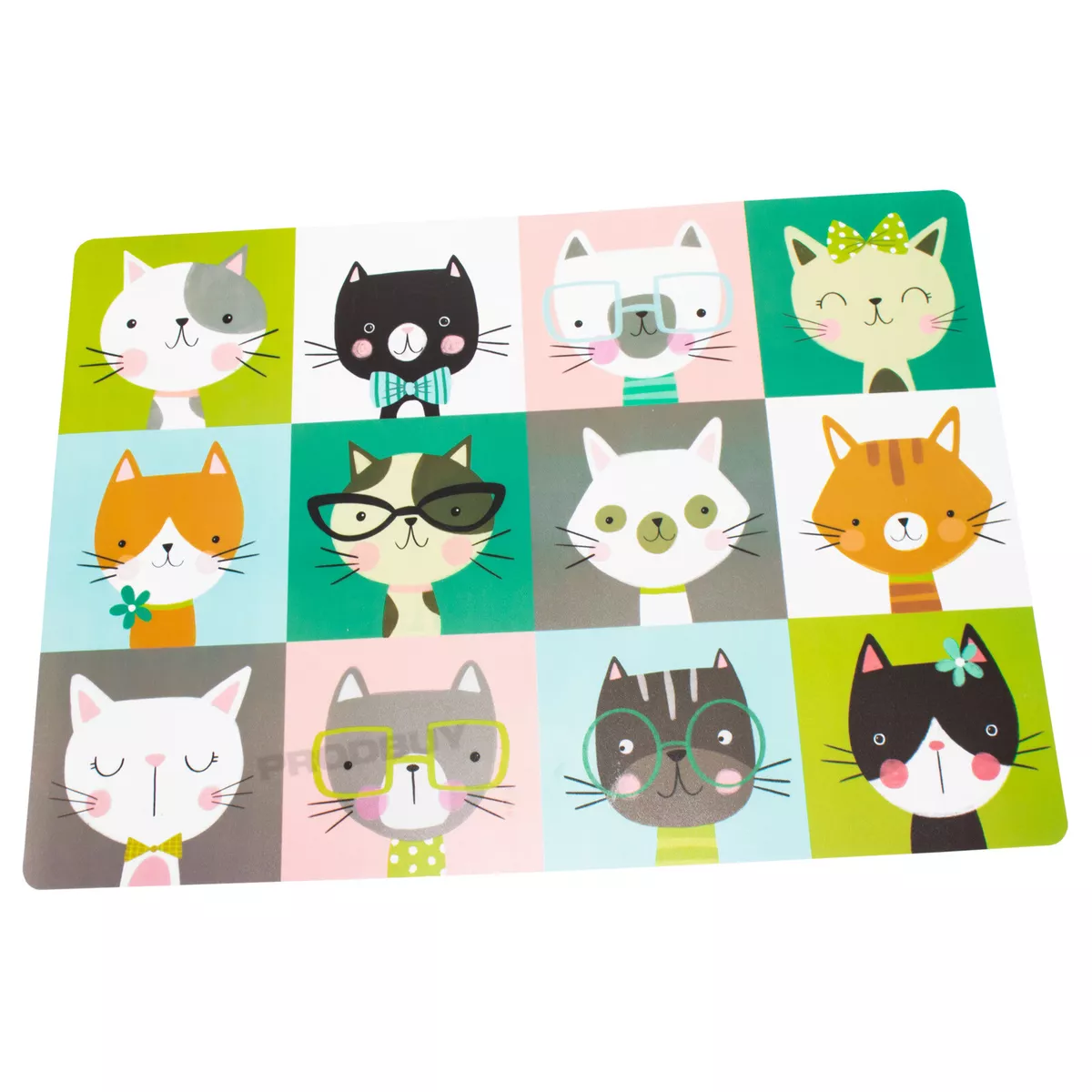 Large cat store feeding mat