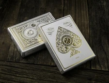 Theory 11 White Artisan Paying Cards - USPCC - New, Unopened