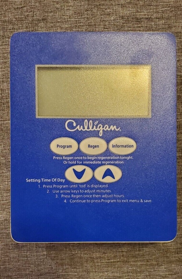 Culligan 01018684 Aqua Sense Gold Series Water Softener Circuit Control