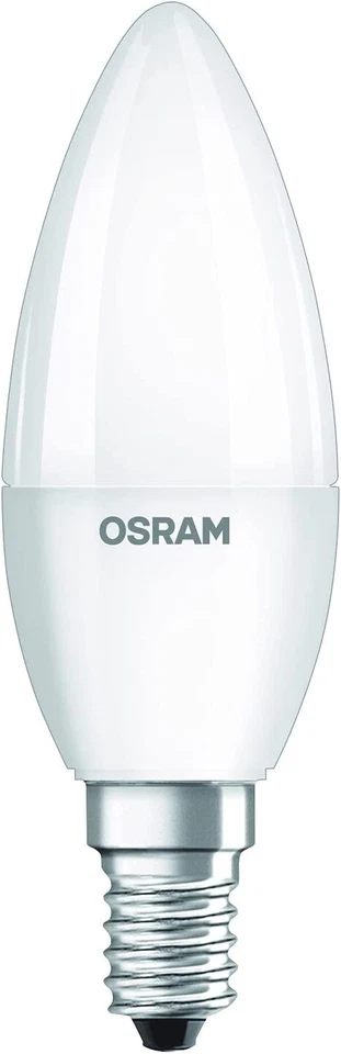 OSRAM 5w LED E14 SES 40w 470lm Warm White Classic 2700K A+ 5 pack - Image 3 of 4