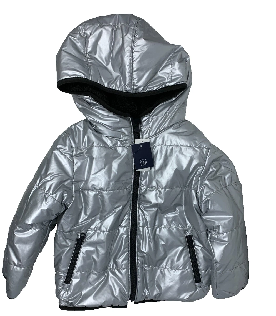 gap silver jacket