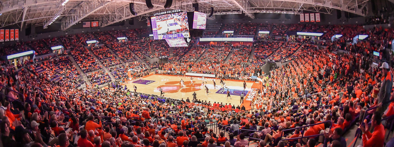 Littlejohn Coliseum Clemson Sc Seating Chart