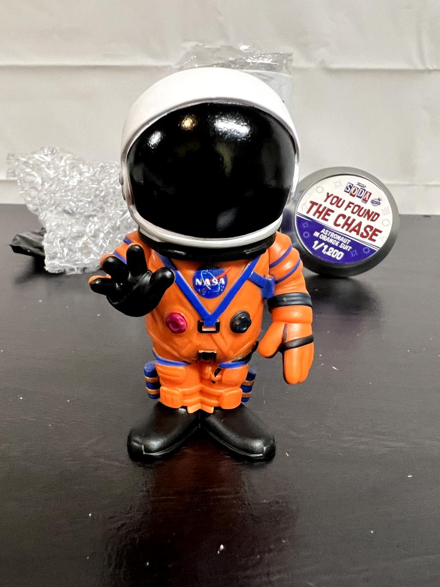 Funko Pop Soda NASA Astronaut In Orange Suit Chase Figure