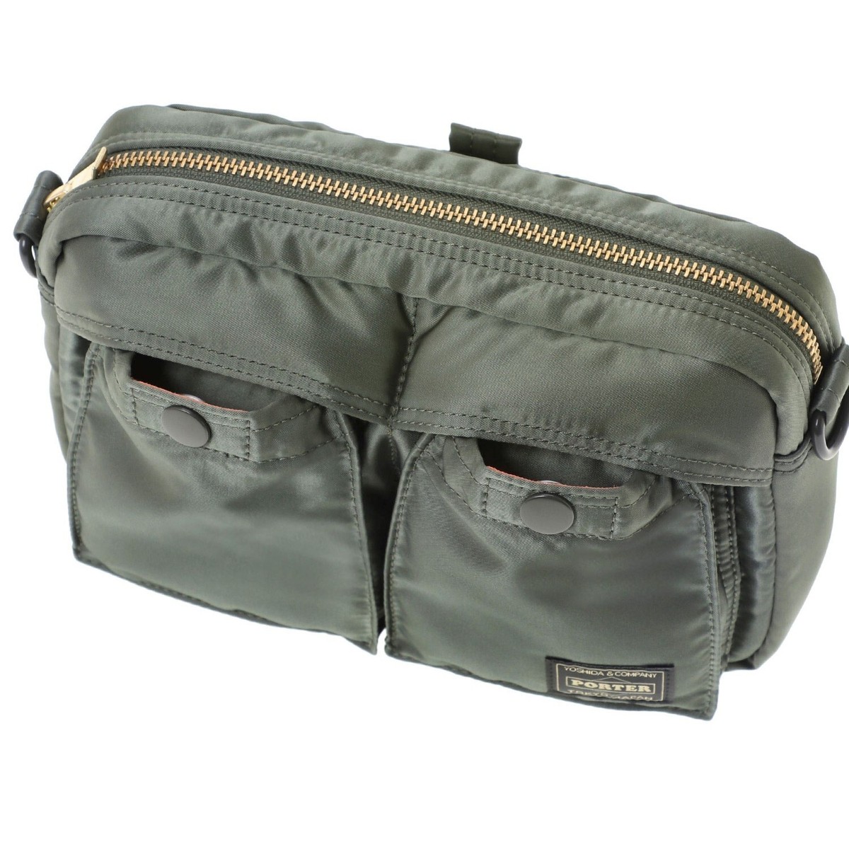 PORTER TANKER SLING BAG 622-08634 Sage Green Yoshida & Co