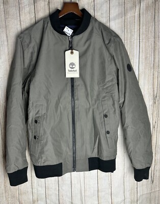 Timberland Herren 3-in-1 Narbe Ridge Jacke Größe Medium M grau blau wasserdicht brandneu mit Etikett